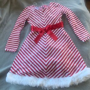 Girls like new Christmas dress